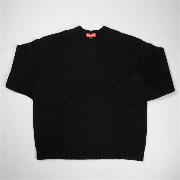 Size【L】 SUPREME シュプリーム 25FW Angora Script Sweater Black