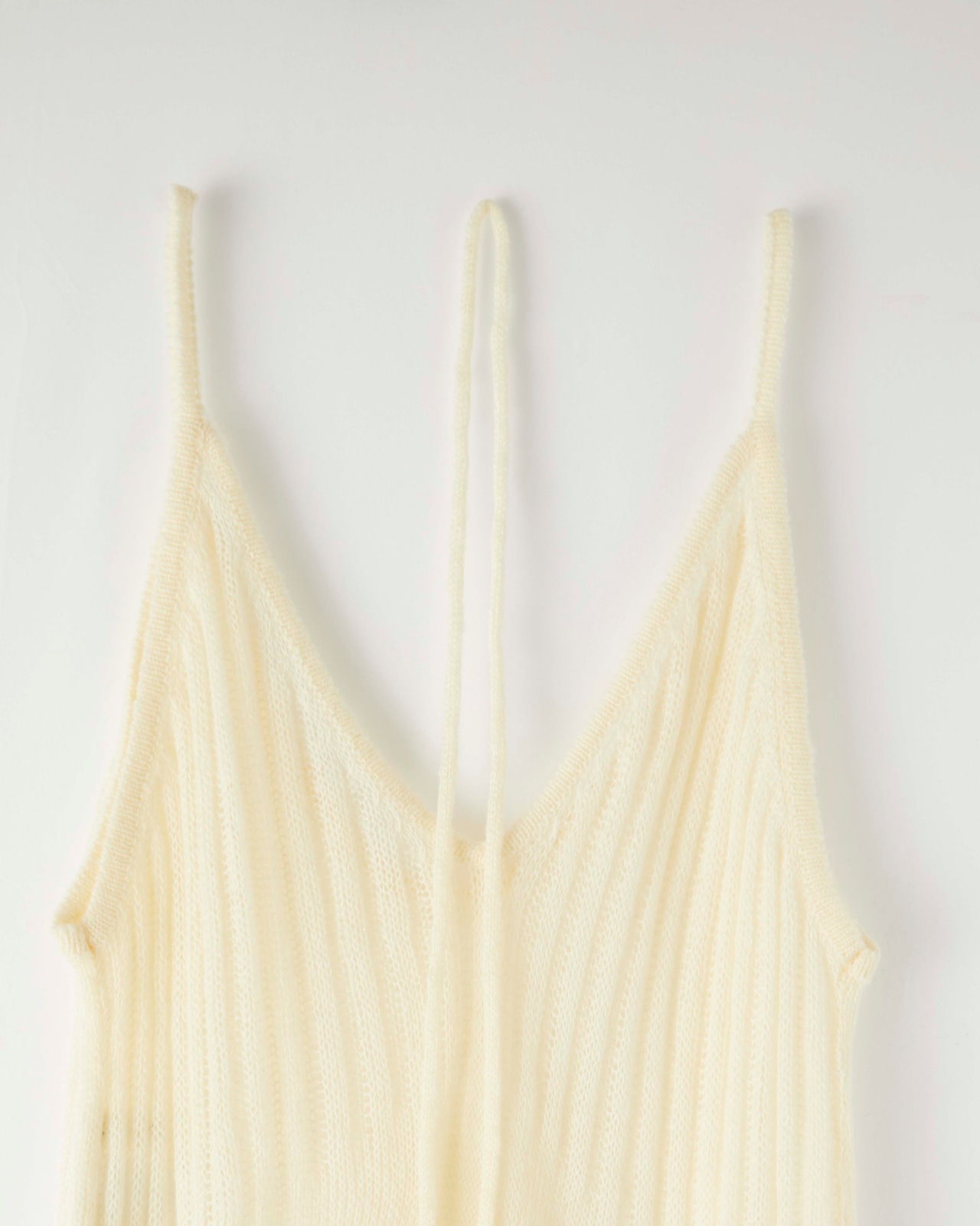 DU250712 Sheer Knit Layered Camisole One Piece