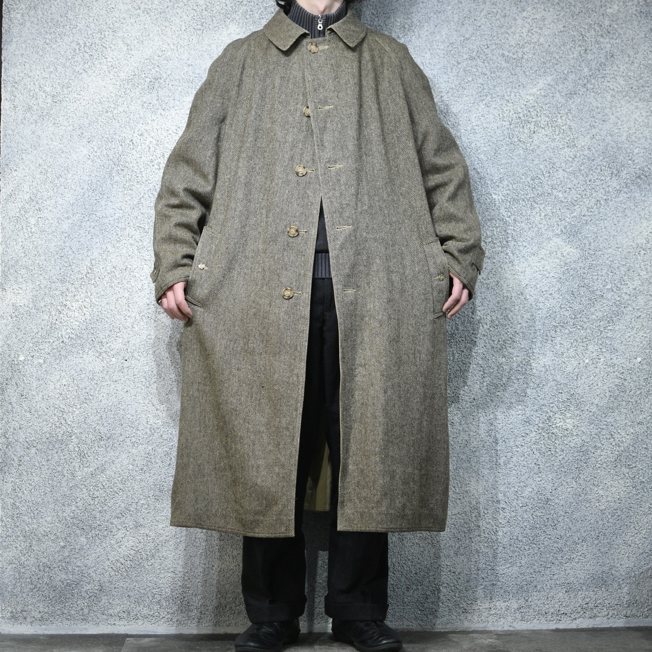 special reversible tweed coat