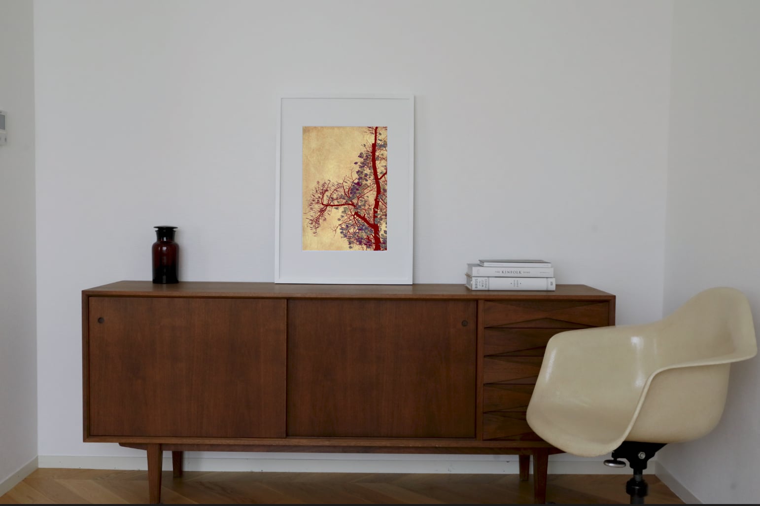 Eva Chupikova #3 white wooden frame 50cm×70cm付き ( L )