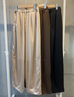 【25aw】Premium-satin Baggy Pants_3colors
