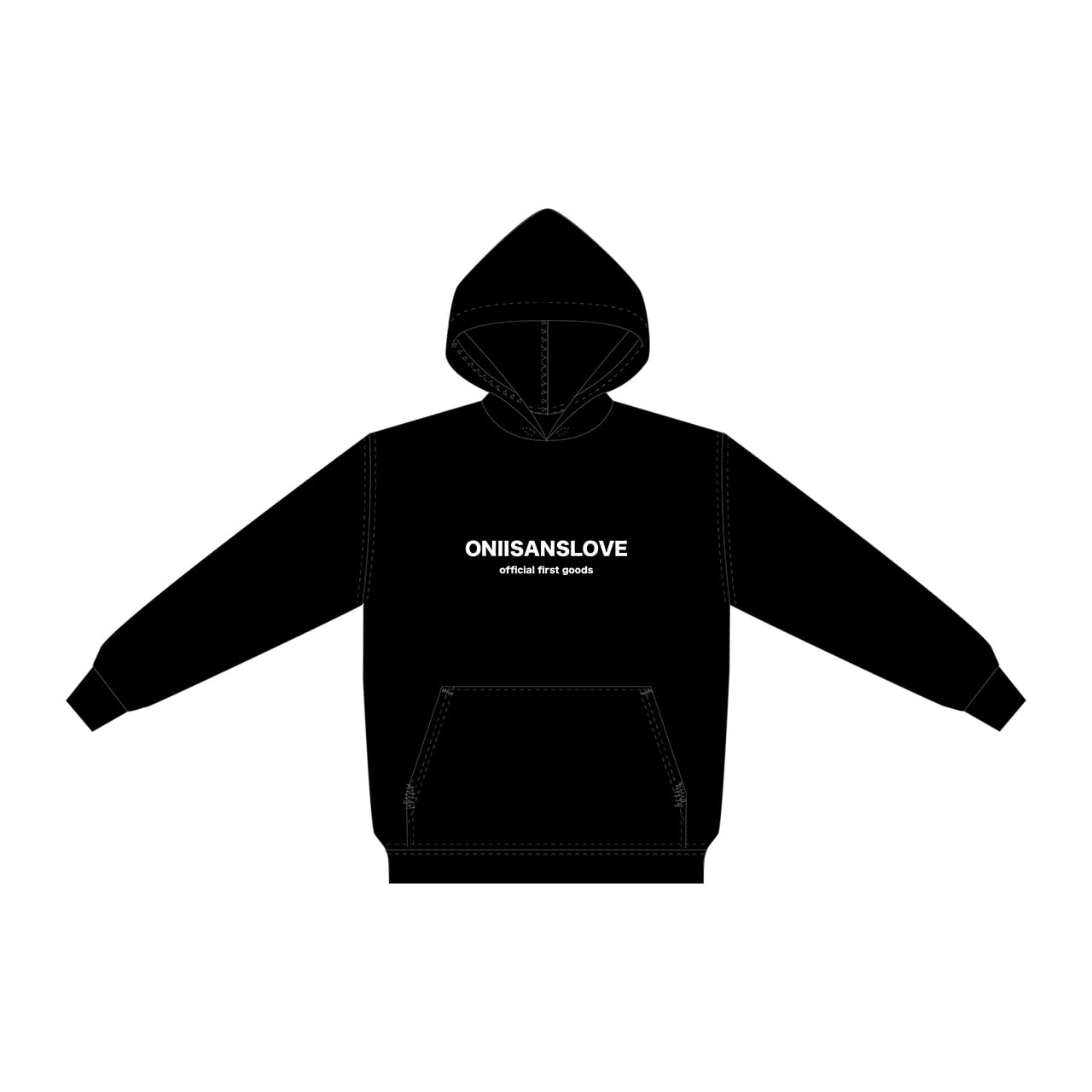 ONIISANSLOVE パーカー おにラブTシャツ 6点セット おにラブパーカー（Lサイズのみ） | onilovegallery