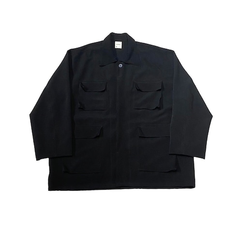 Badhiya - Jersey Fatigue Shirt Jacket (size-1) ¥15000+tax