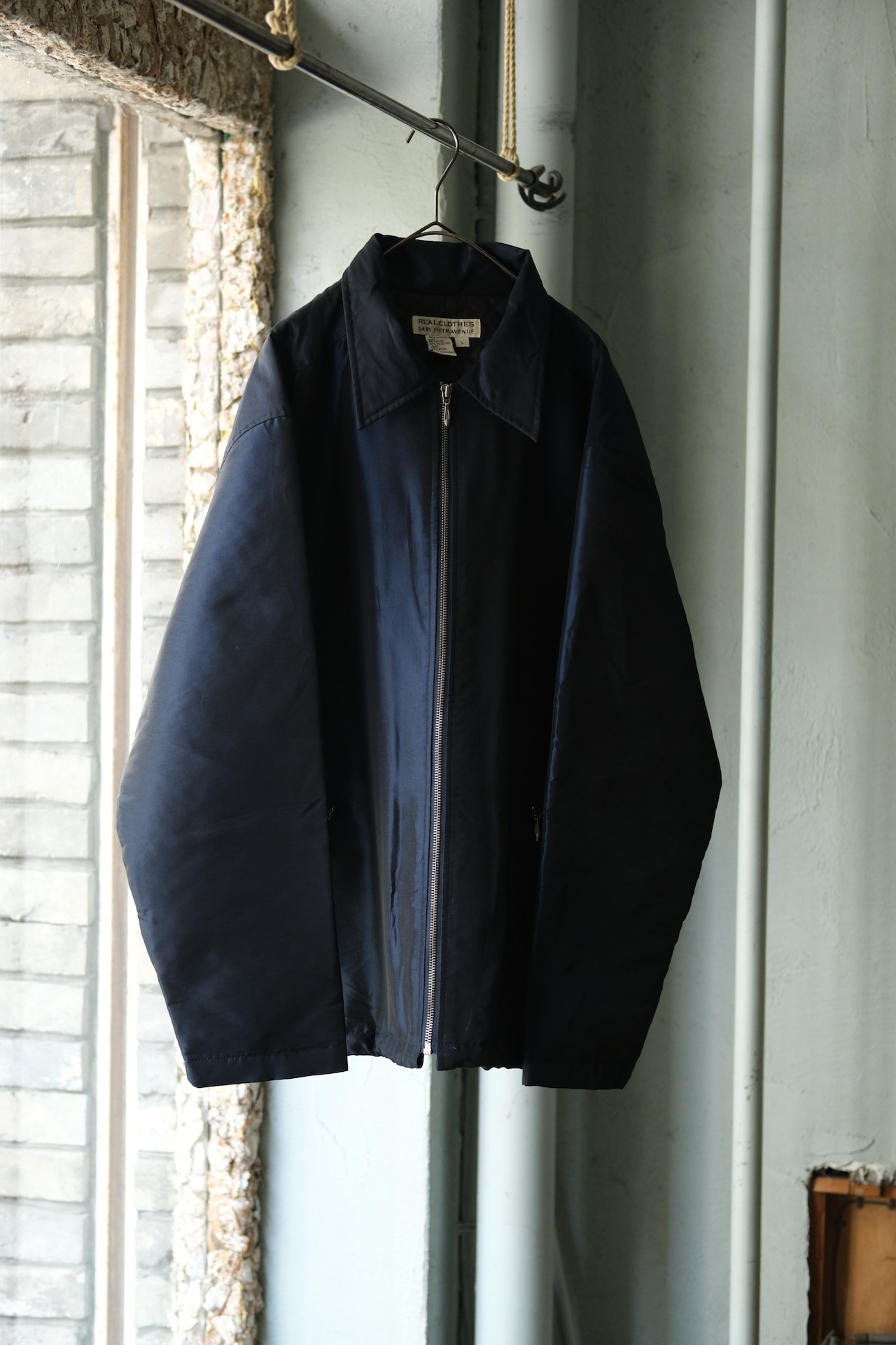 Utah/"REAL CLOTHES" shiny clothes blouson