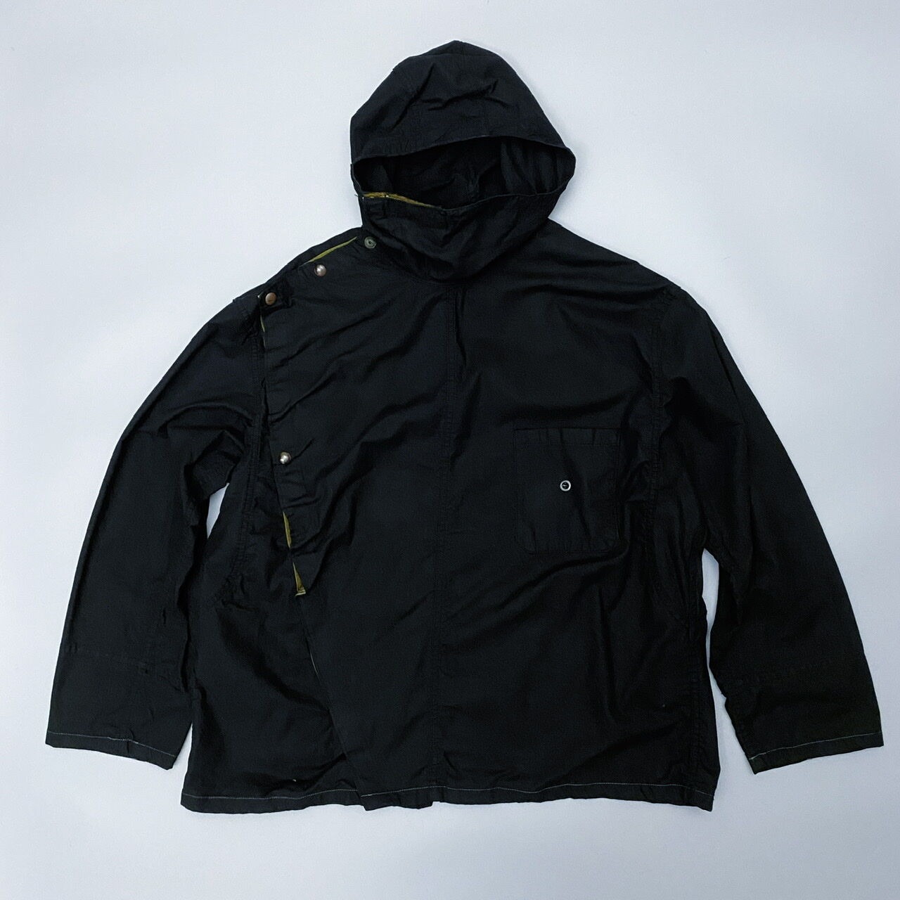 60's FRENCH MILITARY smock parka "over dyed"