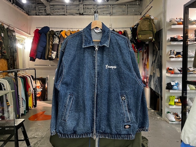 EXAMPLE × DICKIES WORK DENIM JACKET INDIGO LARGE 17038