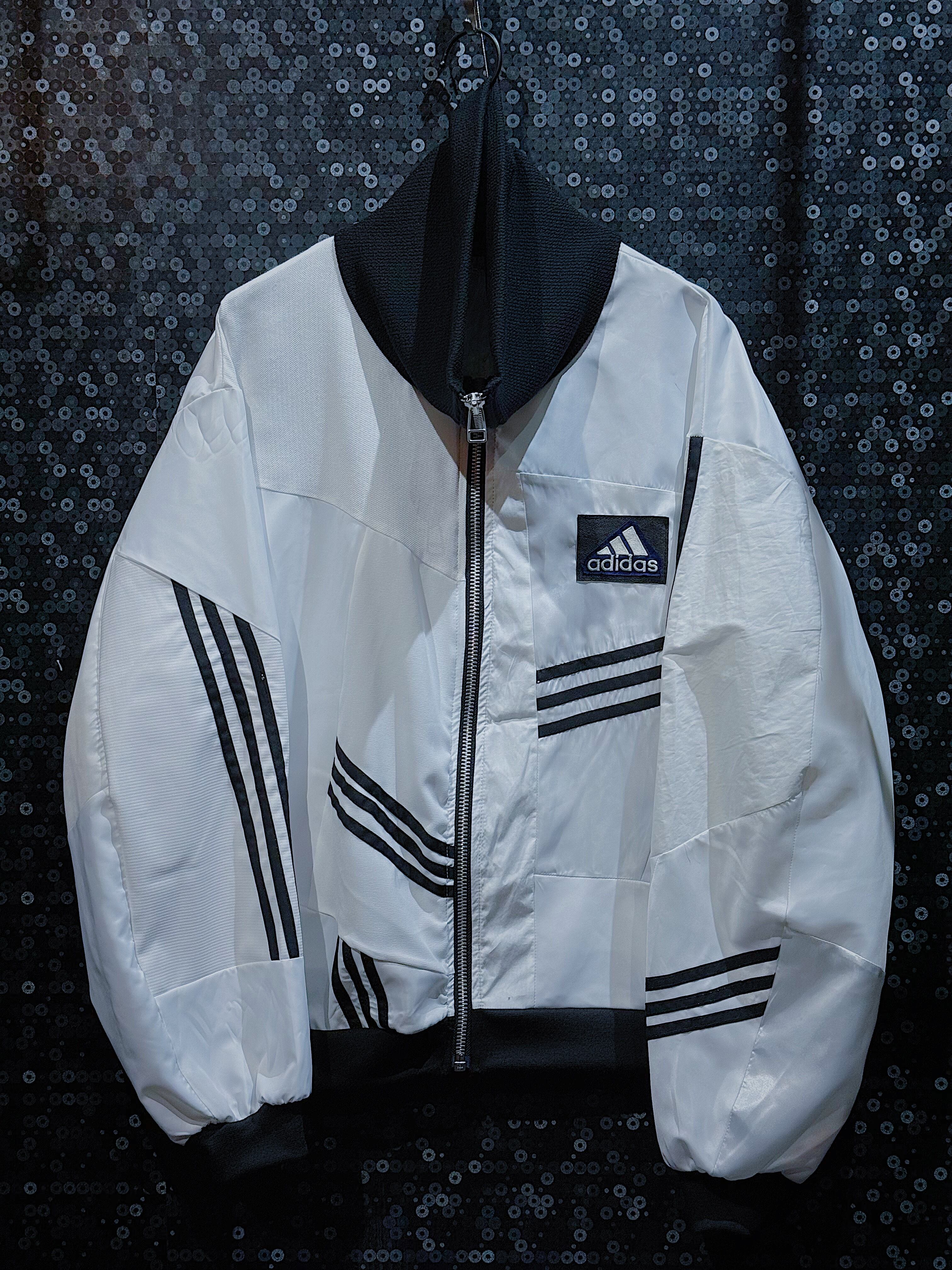 【ÆIEM】special "original re:make" vintage patch work design Highneck track jacket