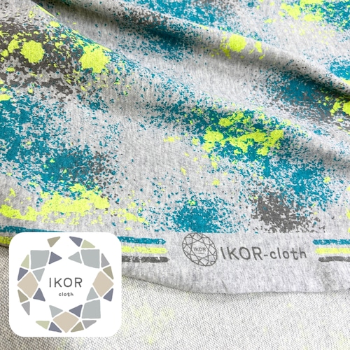 【IKOR-cloth】"CRASH" (綿100% 40/20ミニ裏毛)