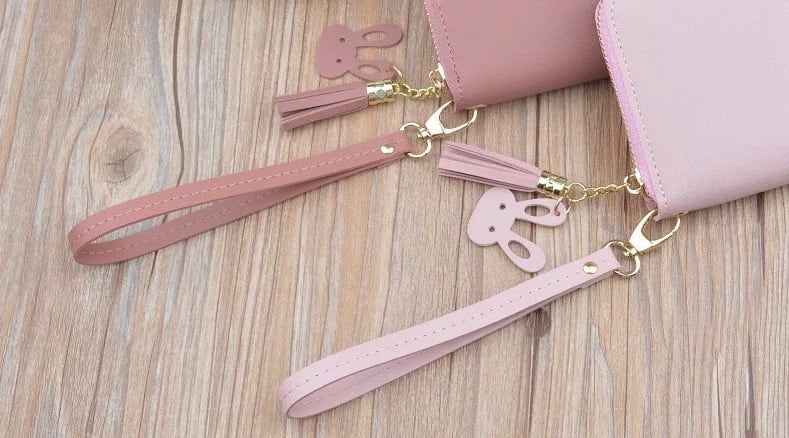 猫レディース長財布