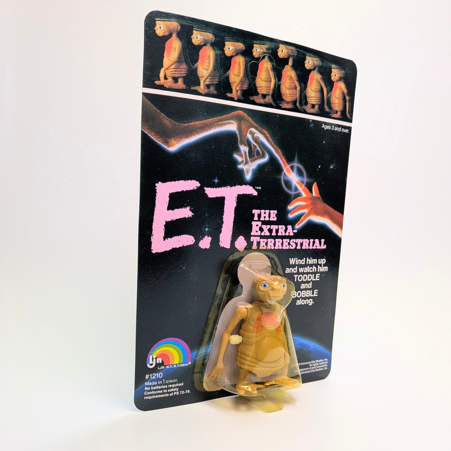 ☆ VINTAGE DEADSTOCK ☆【 E.T. (イーティー) 】 E.T. THE EXTRA-TERRESTRIAL Windup Toy ぜんまい式 トコトコ 〚アメリカン雑貨 アメトイ〛