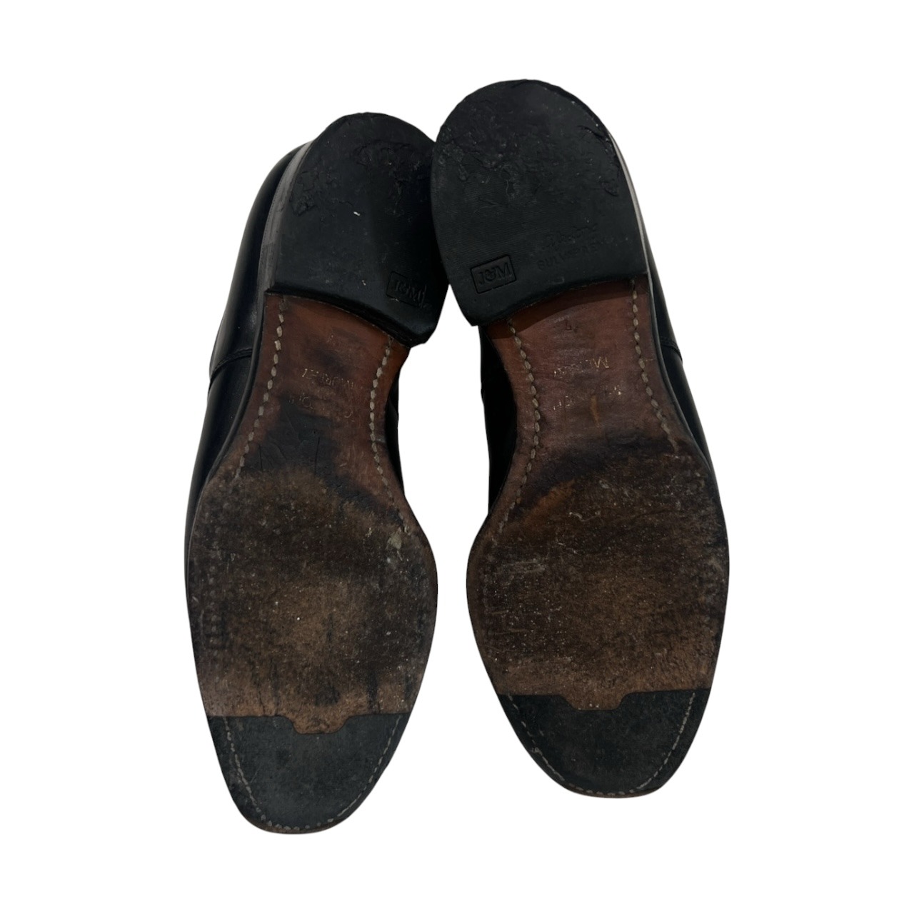 JOHNSTON&MURPHY ジョンストン&マーフィー ストレートチップ レザーシューズ 7/ブラック/LD17