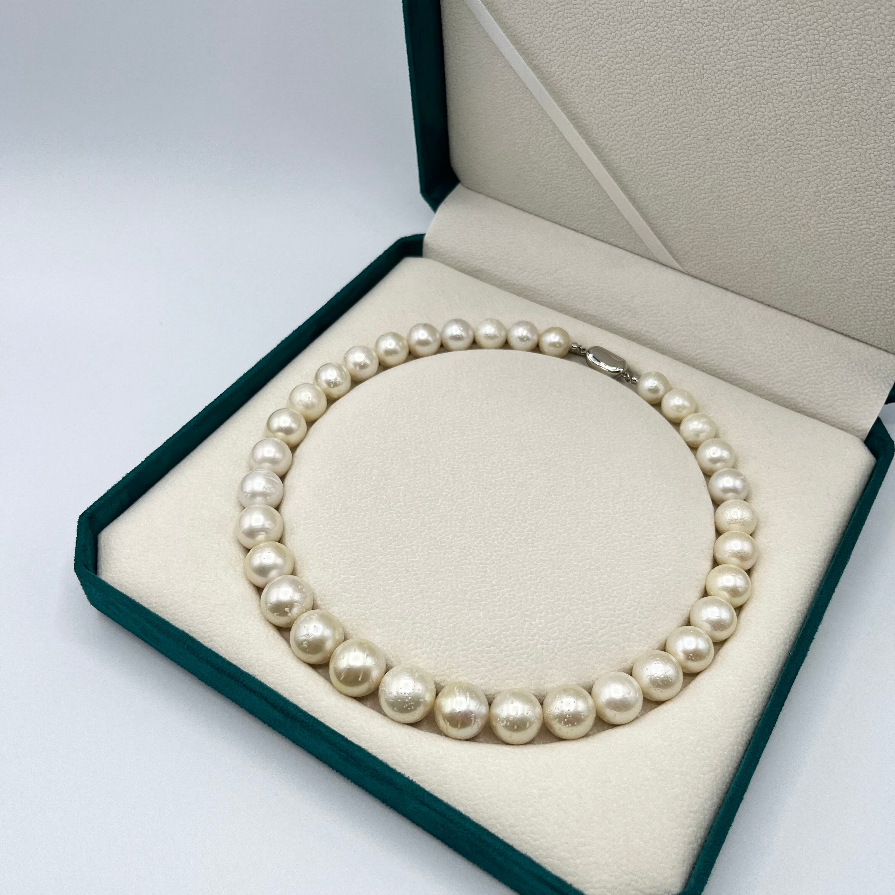 大特価品]南洋真珠 白蝶真珠ネックレス 10.9-14.6mm | OISE JEWELRY  