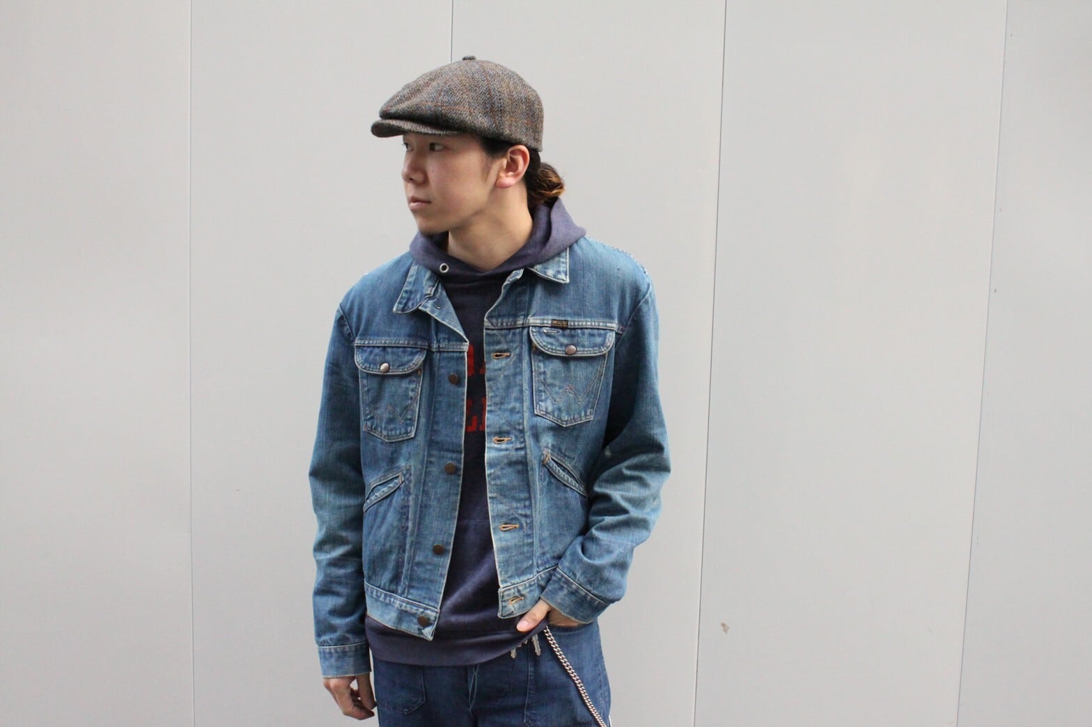 70s (70or71) Wrangler 124MJ Denim Jacket USA製