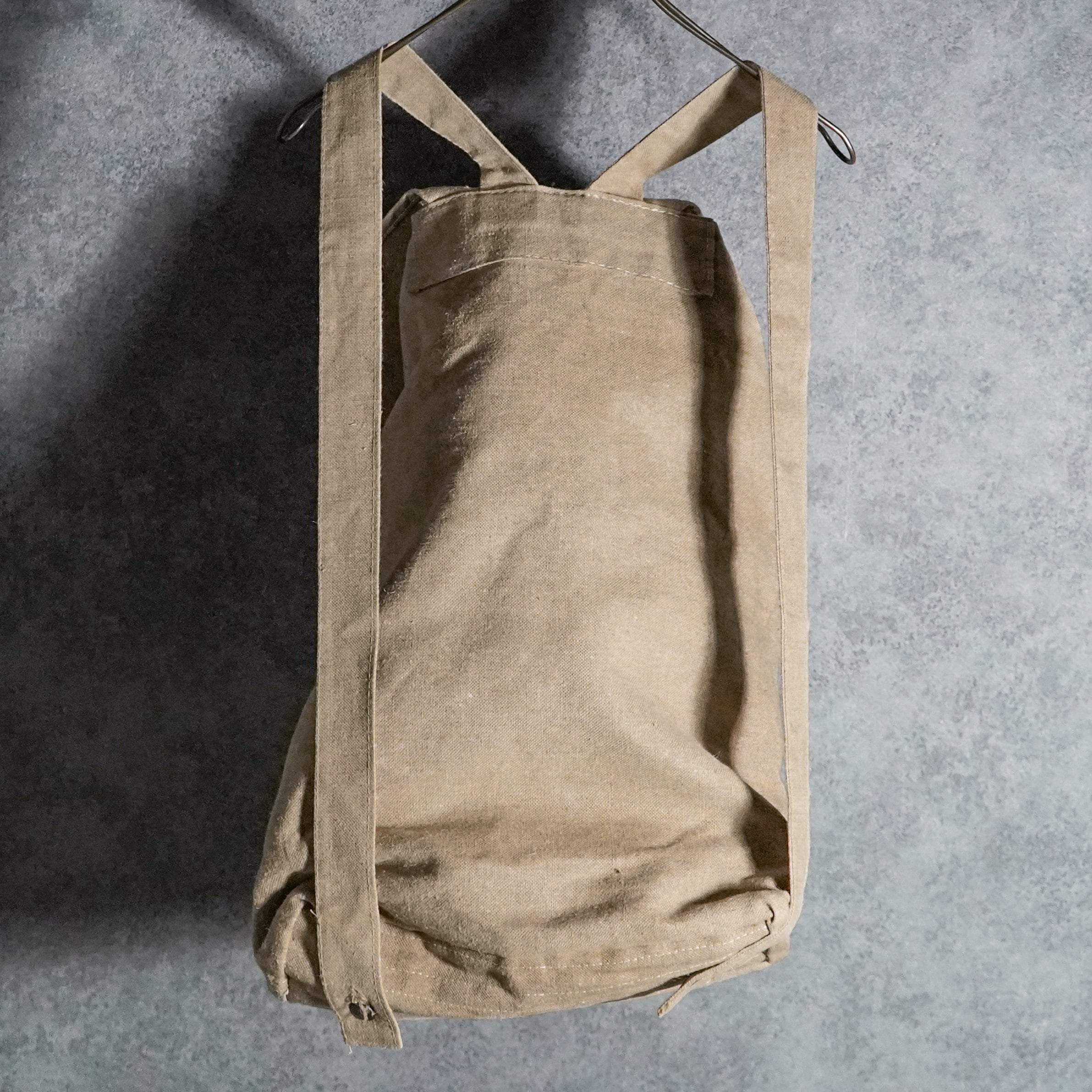 DEAD STOCK】Italian Army Linen Back Pack イタリア軍 リネン バック