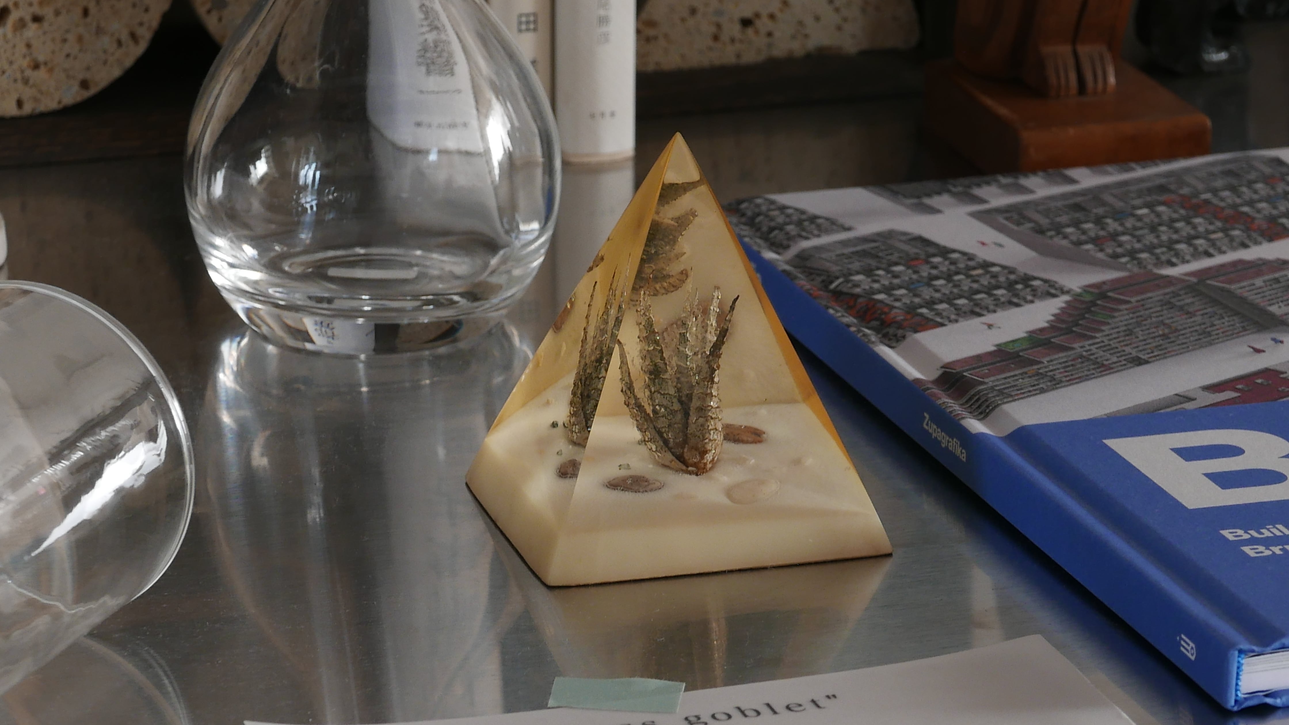 old japan succulent object