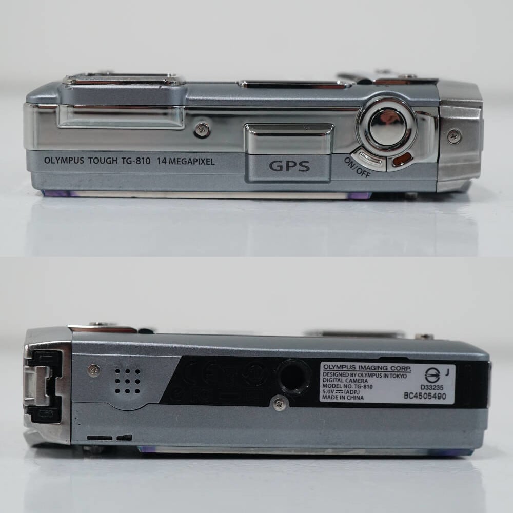 OLYMPUS TG-810 工一郎 工事現場用デジタルカメラ USED品 オリンパス 1400万画素CCD 光学5倍ズーム 3.0型92万ドット液晶 完動品 X8555 OLYMPUS TG-810 工一郎 工事現場用デジタルカメラ USED品 オリンパス