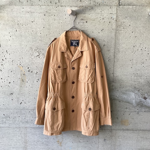Burberry’s brown safari jacket