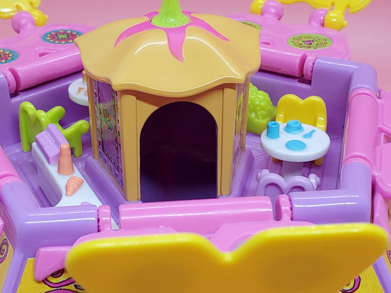 オープンカフェのメリーゴラウンド ほぼ完品 1996年 ゆうえんちの国シリーズ