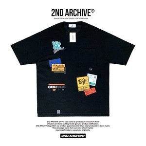 2ND006 2NDARCHIVE Tシャツ 韓国ファッション オーバーサイズ ユニセックス