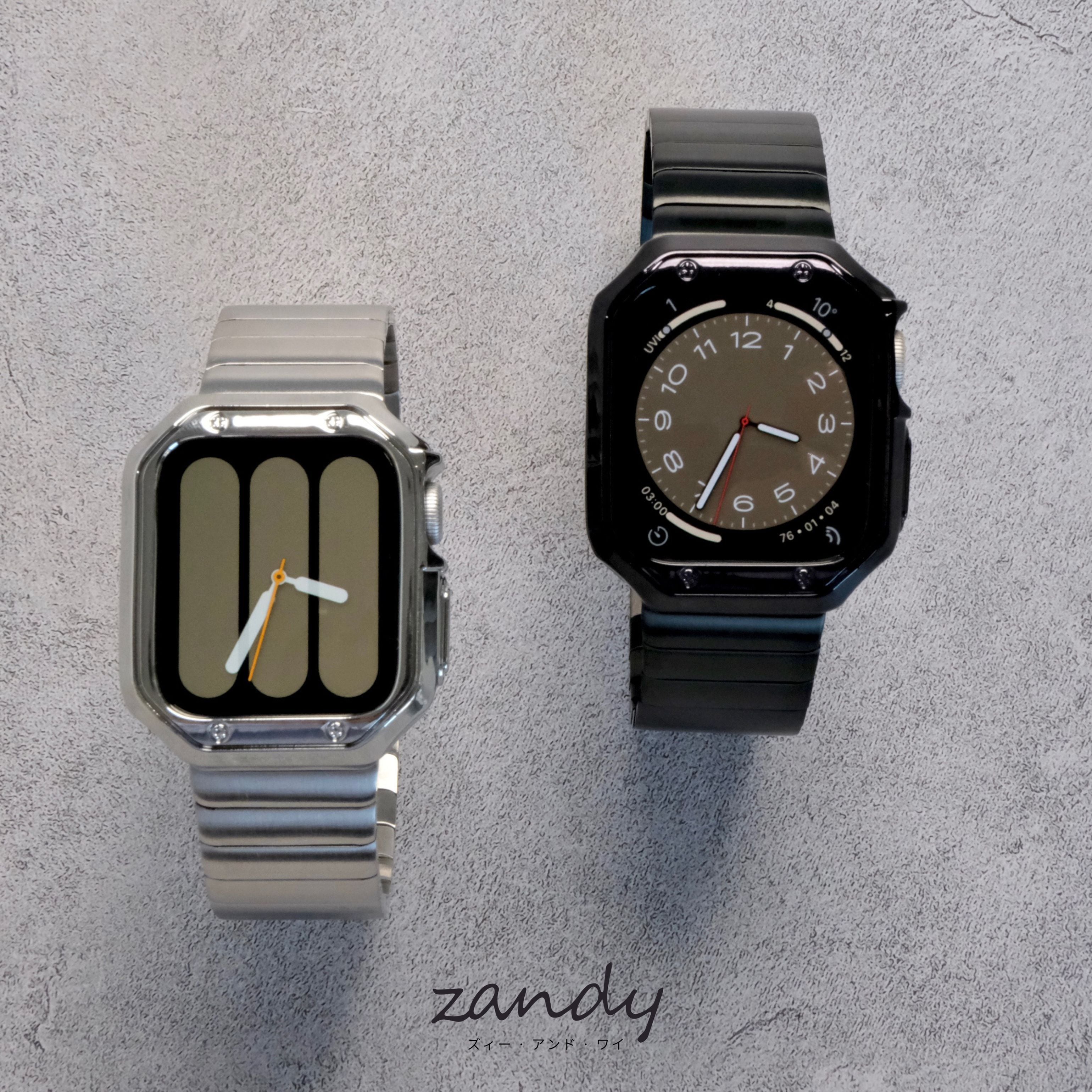 Apple Watch11対応！【メッキ枠保護ケース】C003 アップルウォッチ