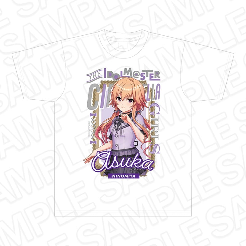 アイドルマスター シンデレラガールズ フルカラーTシャツ 二宮飛鳥