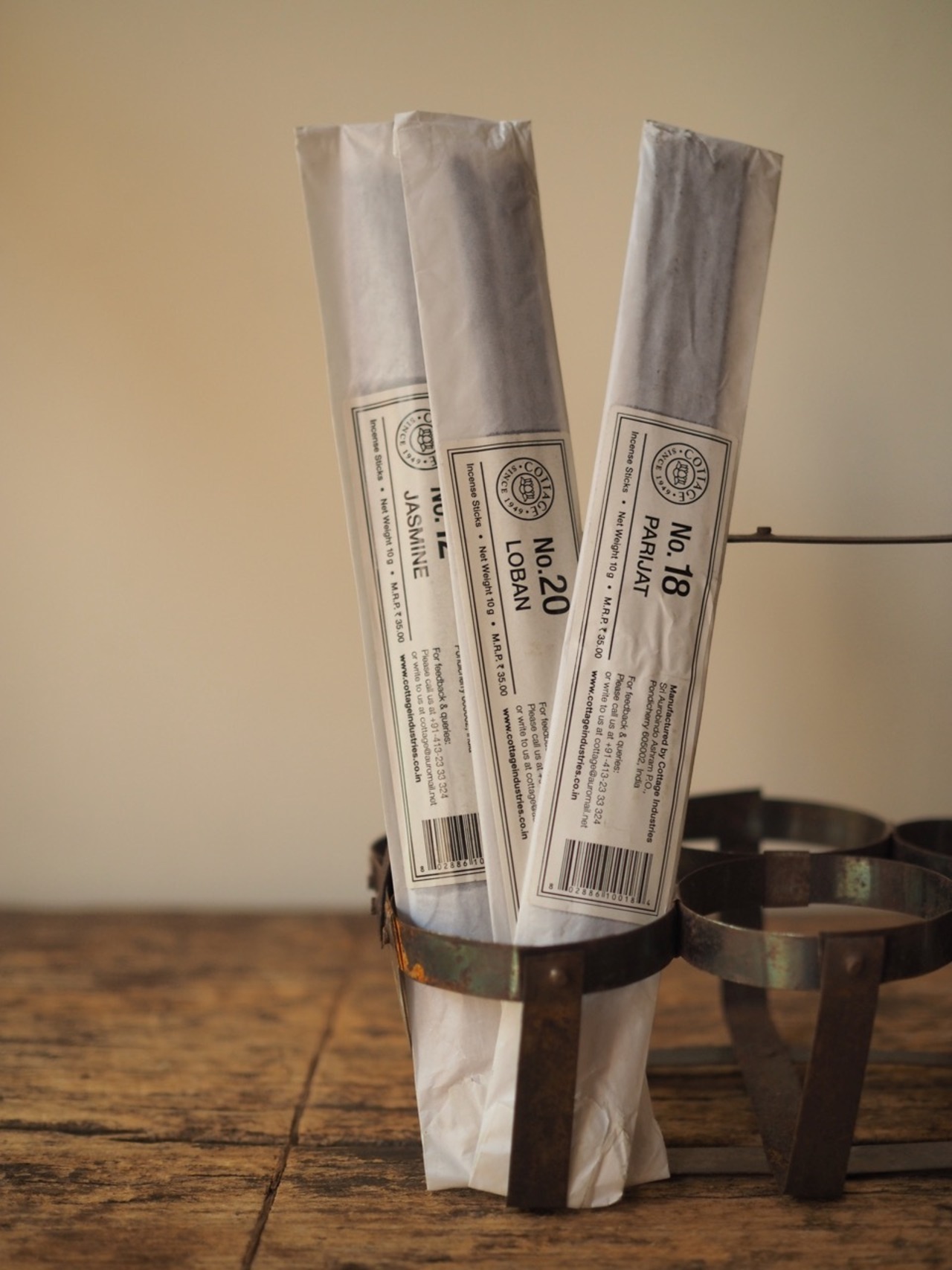 incense stick from Aurobindo Ashram