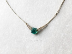 ダイアナマリア産フローライト macrame necklace