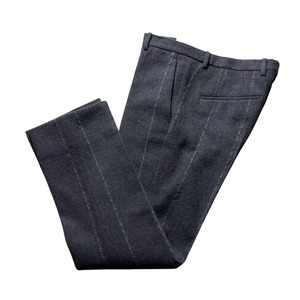 JIL SANDER irregular stripe melton wool set-up