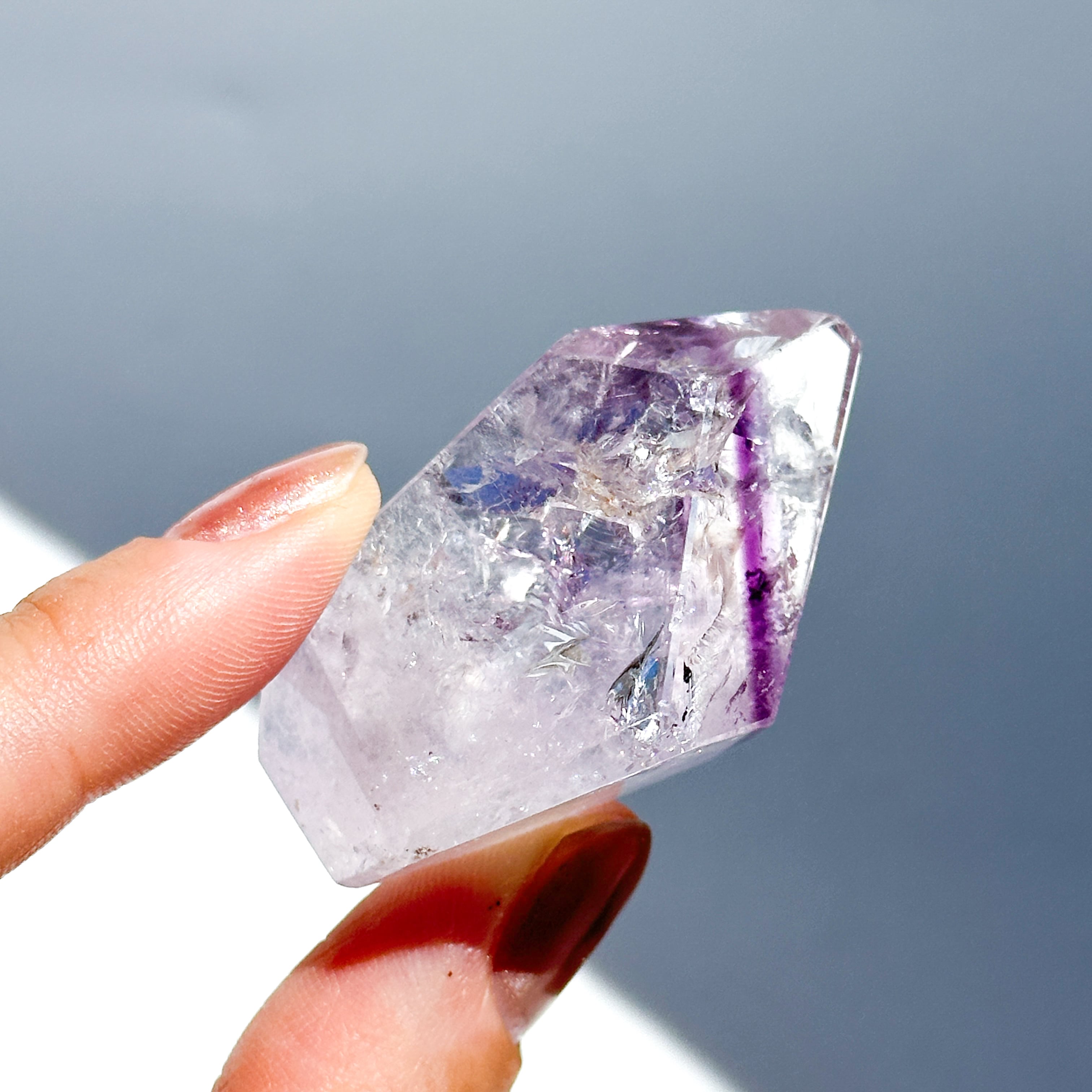 バイーア産ファントムアメジスト フリーフォーム62◇ Phantom Amethyst