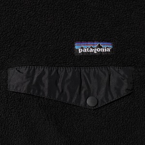 美品 L オールブラック 97年 黒 Synchilla Snap-T Patagonia シンチラ スナップT パタゴニア