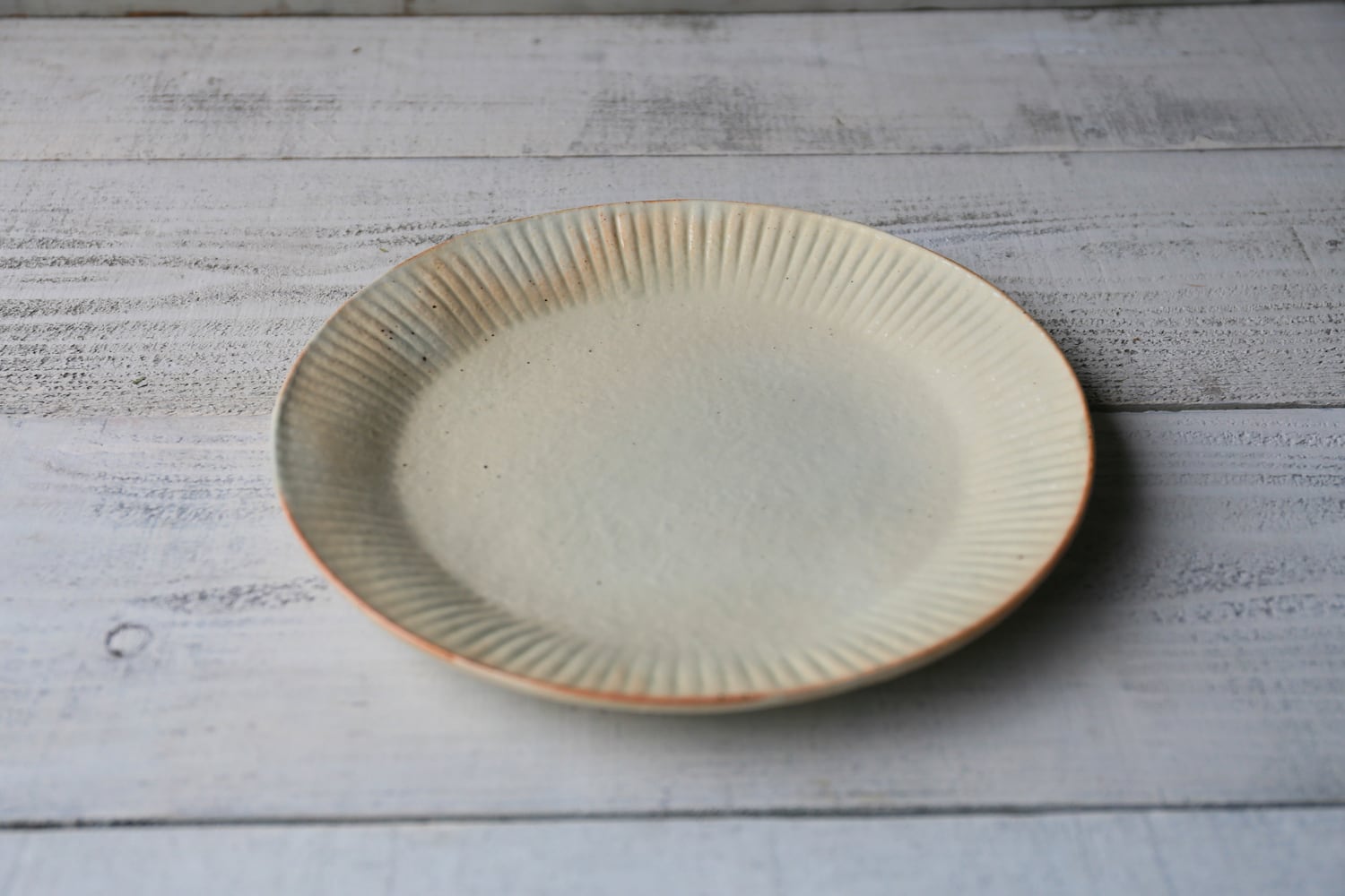 鉄散 ラッフルプレート L | 古谷製陶所