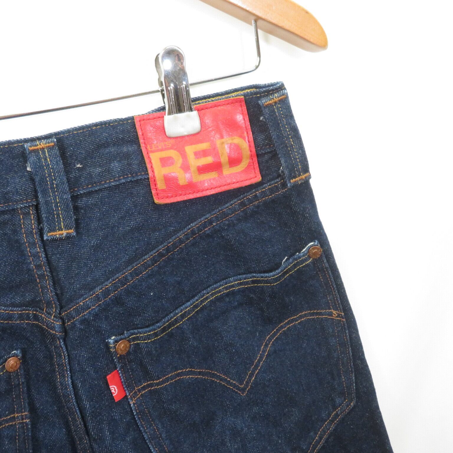 Levi's RED HIGH LOOSE CUFFED デニムパンツ ジーンズ size27