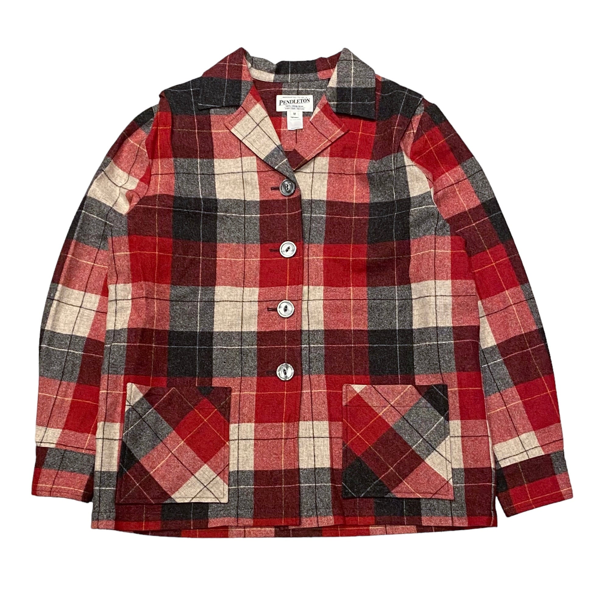 USA製 PENDLETON Wool Shirt Jacket M / ペンドルトン ウールシャツ ウールジャケット アンコンジャケット 古着  ヴィンテージ