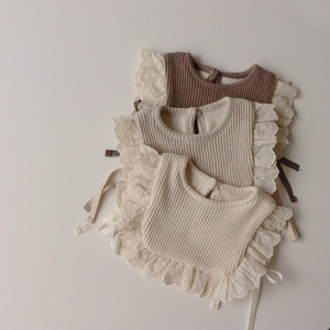 ＜予約＞ baby bib vest