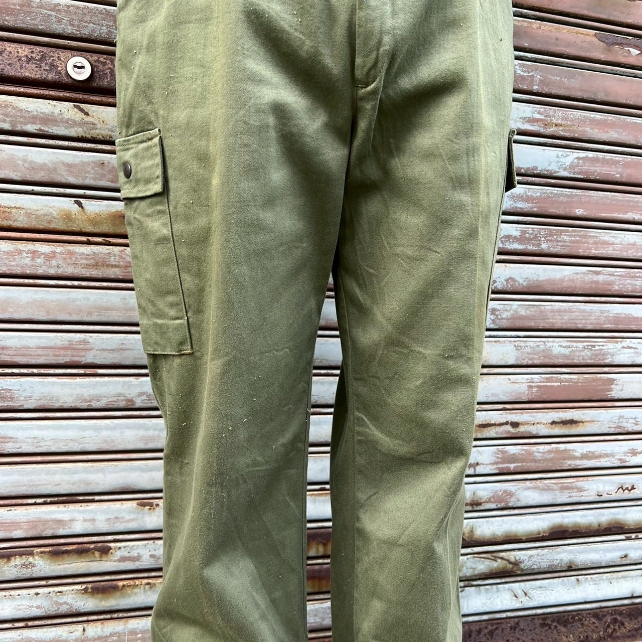 70s フレンチ ハンティングパンツ ユーロ ヴィンテージ 56 W96cm XL