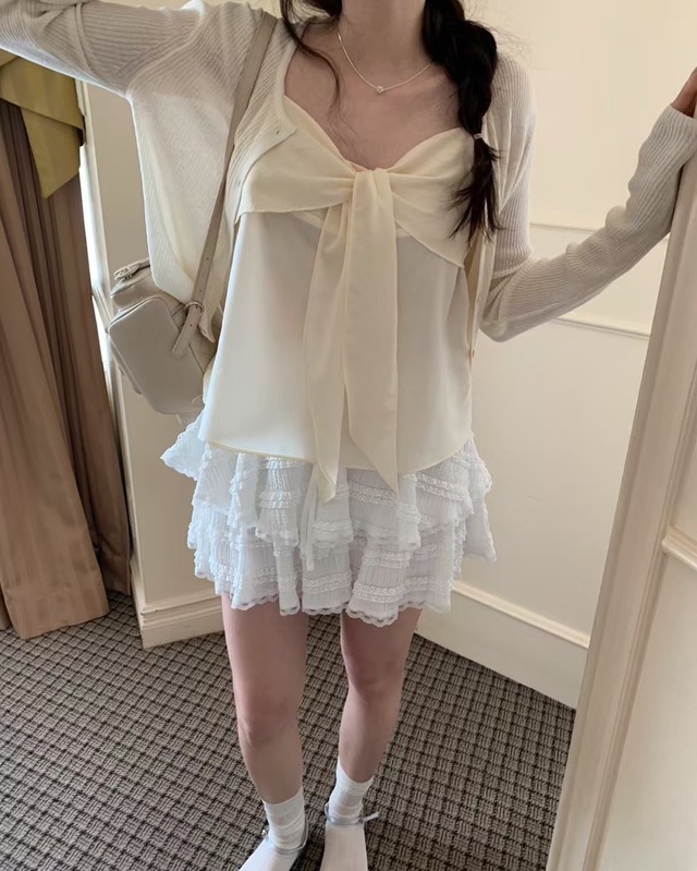 (予約) pretty young thing / Howl lace skirt