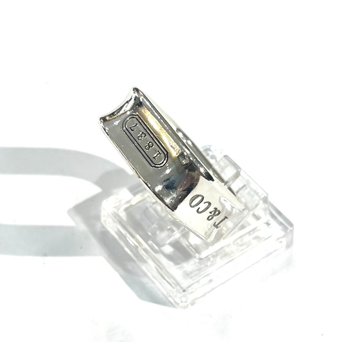 TIFFANY&CO.】【12-13号】2552 T&CO 1837 スクエアリング／シルバー925