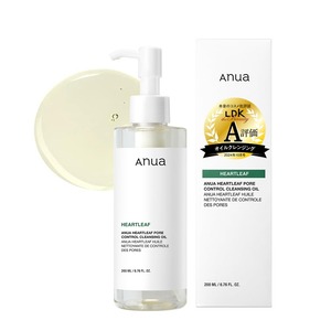 【特価処分】ANUA(アヌア)ドクダミポアコントロールクレンジングオイル200ml 毛穴 角質 皮脂 黒ずみケア メイク落とし ゆらぎ肌 オイリー肌 混合肌 heartleaf cleansing oil スキンケア