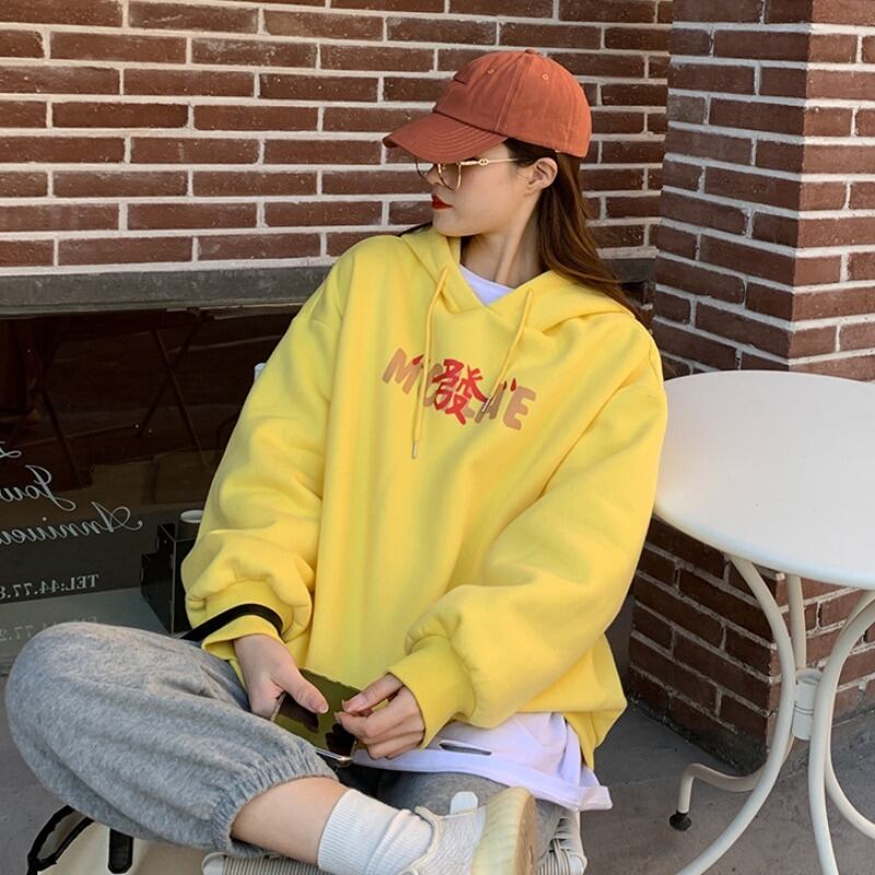 ベルベットセーター レディースレッドルーズ薄手フードコート ジャケット YY-ファッション55211249635