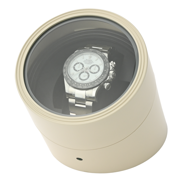 【新製品】時計ワィンディングマシーン新色　自動巻き時計巻き上げ機　1本用　エスプリマ正規品1年保証　1個単位　ES10302