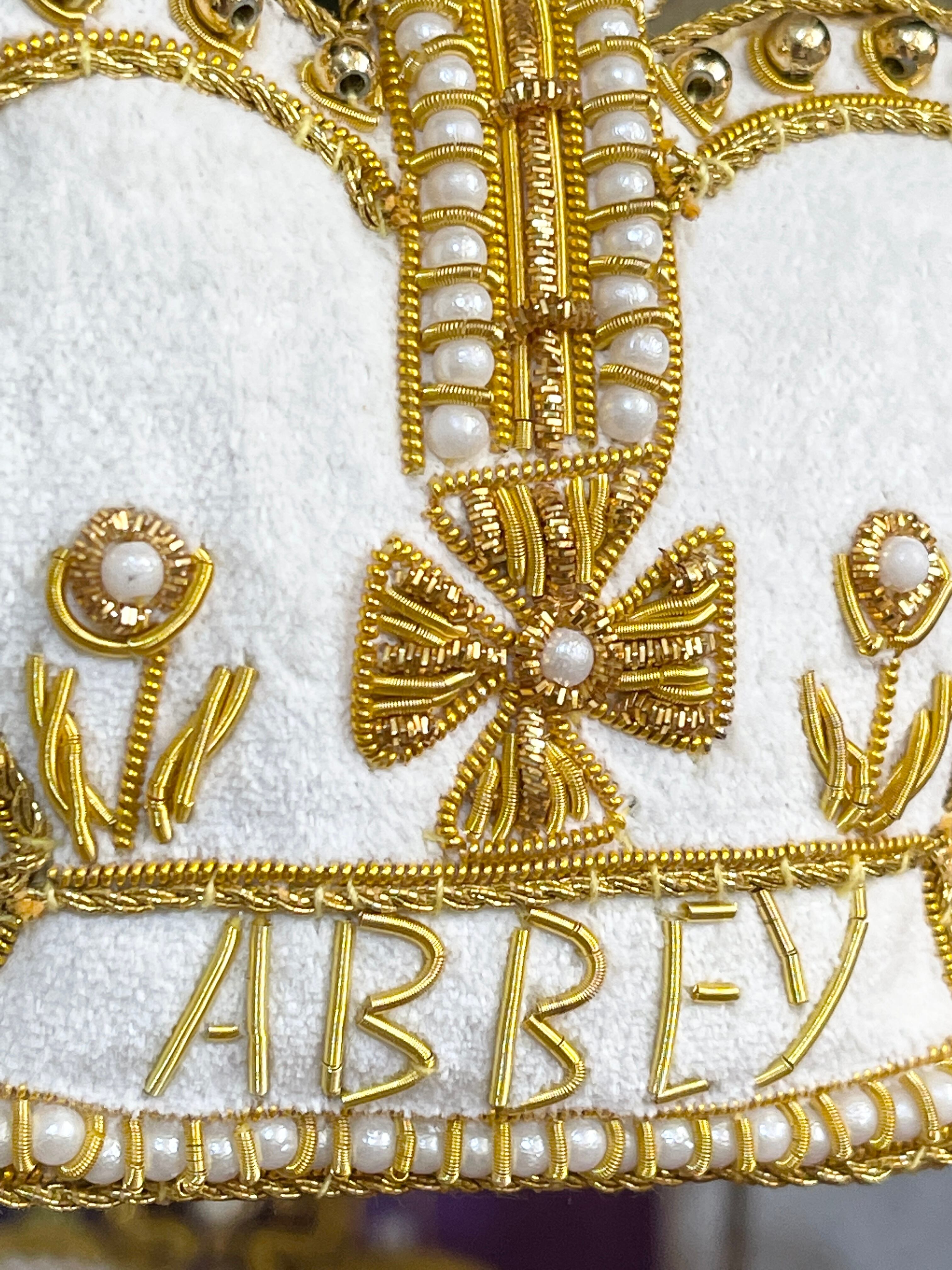 『Westminster Abbey』ウエストミンスター クラウンオーナメント 王冠 エリザベス女王 70th記念  オーナメント  Crown Decoration
