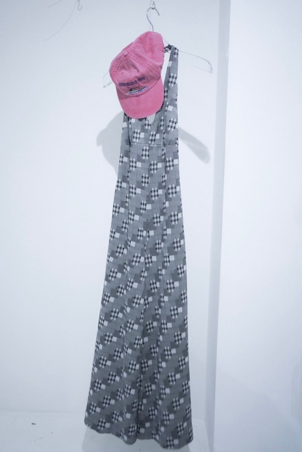 【専用】check holterneck jump suit