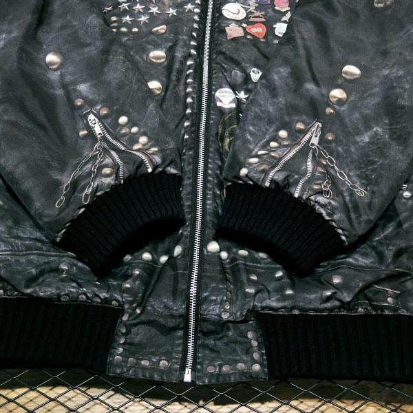 NEIGHBORHOOD 22AW STUDS RIDERS VE JK.PE 222UTNH-JKM02 サイズXL ...