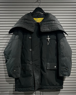 【X VINTAGE】80's Fireman Buckle × N-2B Gimmick N-3B Type Down Jacket