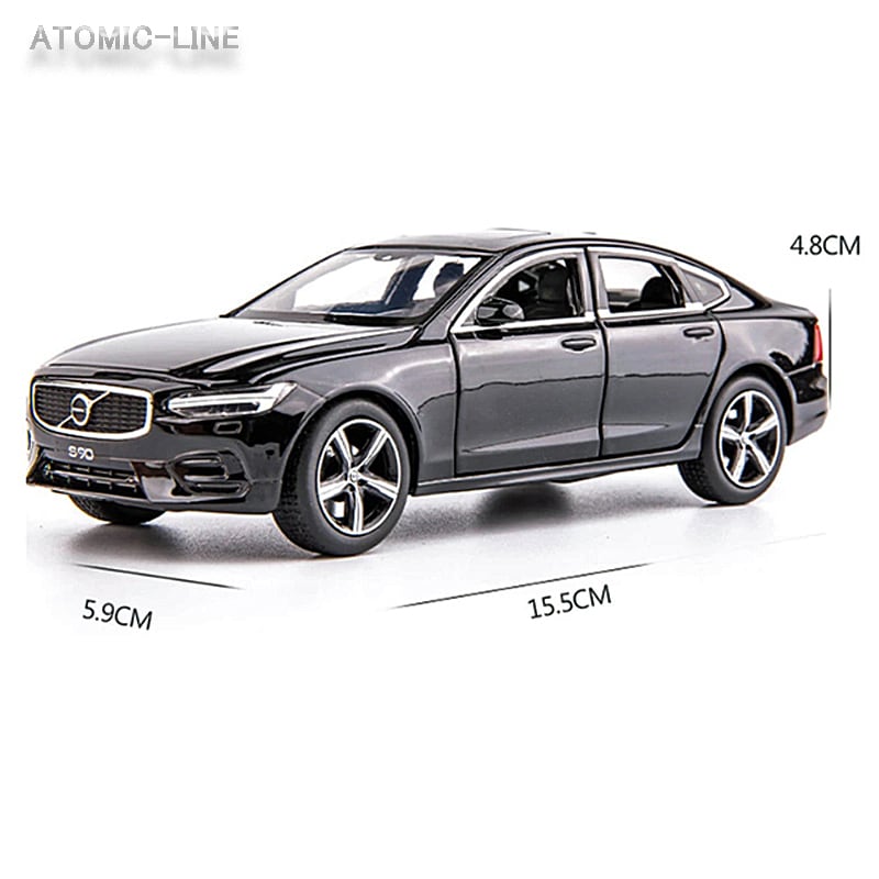 VOLVO ボルボ S90 1/32 ミニカー 全5色 ライト点灯 エンジンサウンド