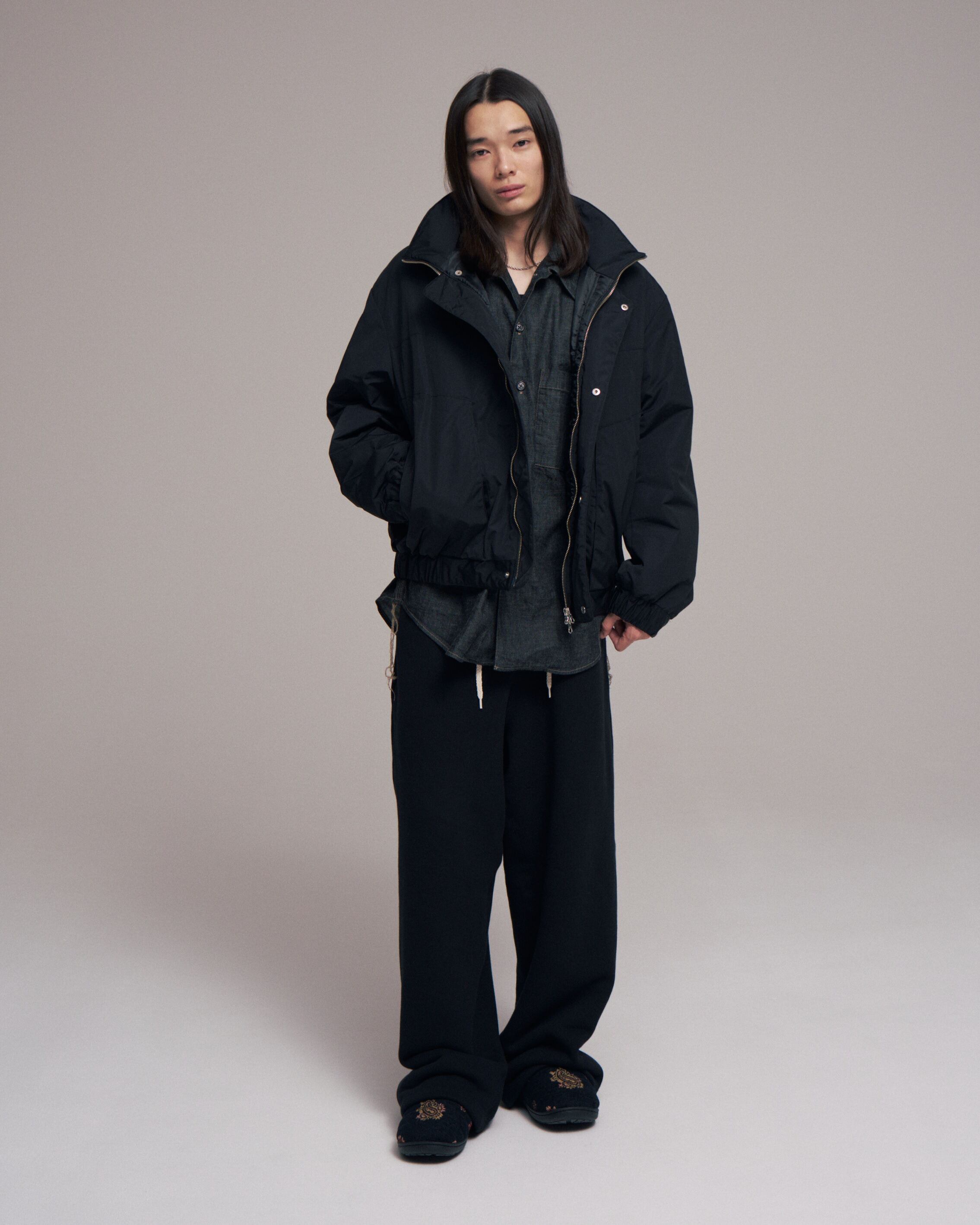 LAST1】superNova. Baloon jacket / Black | novastore(ノヴァストア