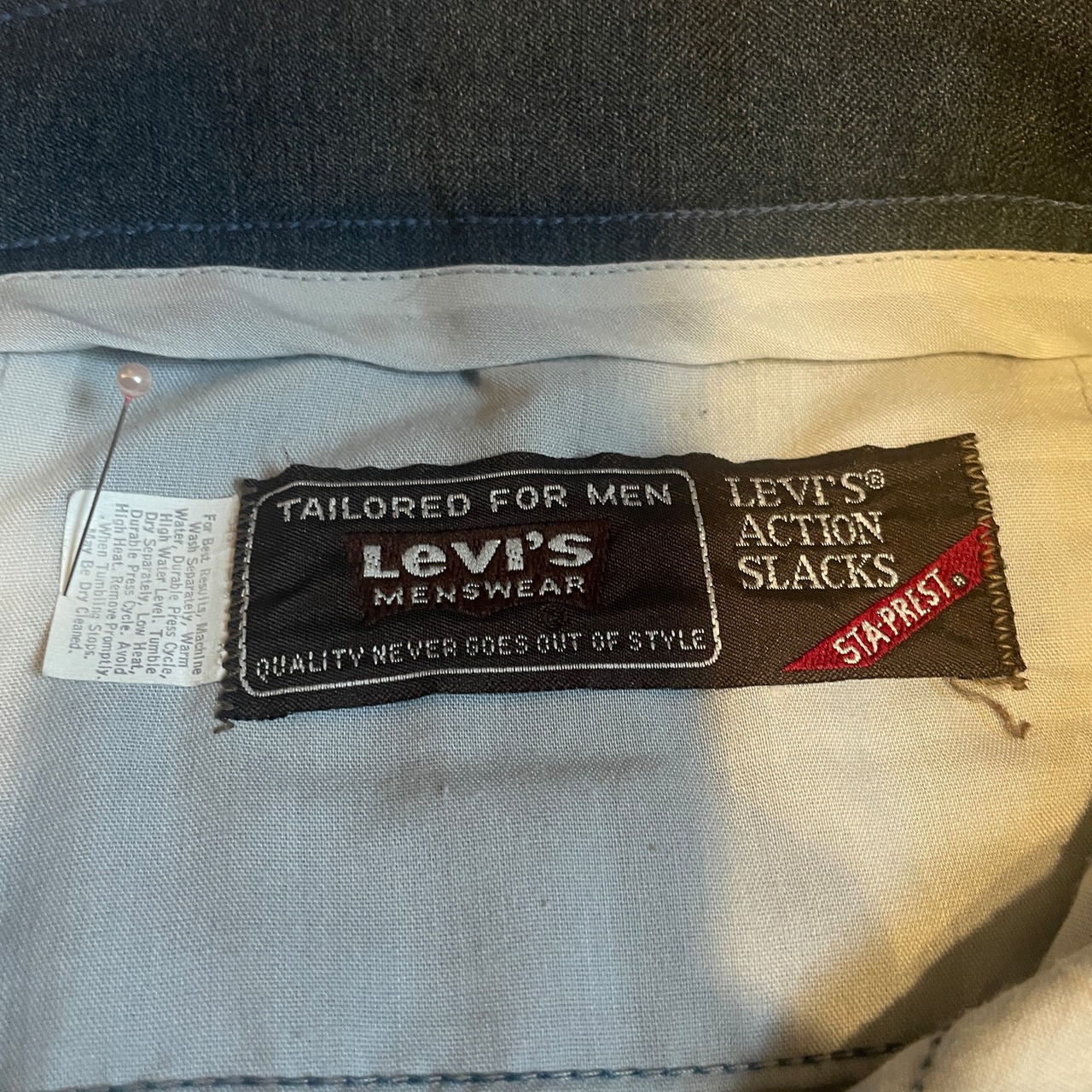 Levi's / ACTION SLACKS / Heather Blue / W31