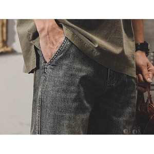 パッチポケットヴィンテージデニムパンツ 10214