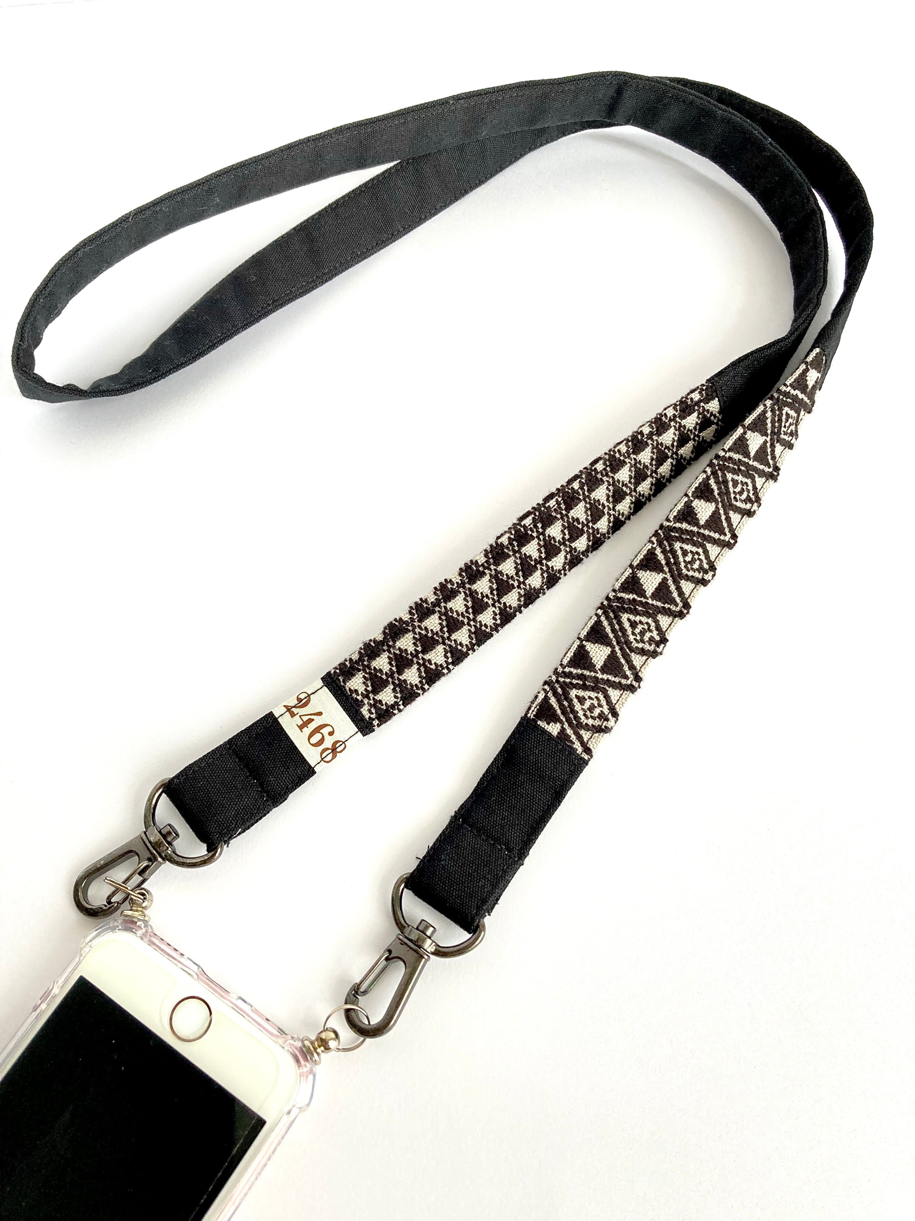 新品未使用【Lepidos 】黒　ワンショルダー×ダブルストラップトップ LEPLUS NEXT スマホ ショルダーストラップ SHOULTY MULTI STRAP