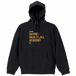 【RBA】 SCHOOL HOODIE (BLACK/YELLOW) | 裏起毛パーカー(ブラック/イエロー)